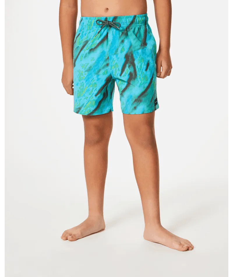 RIP CURL Boys Party Pack Volley Boardshorts Real Blue