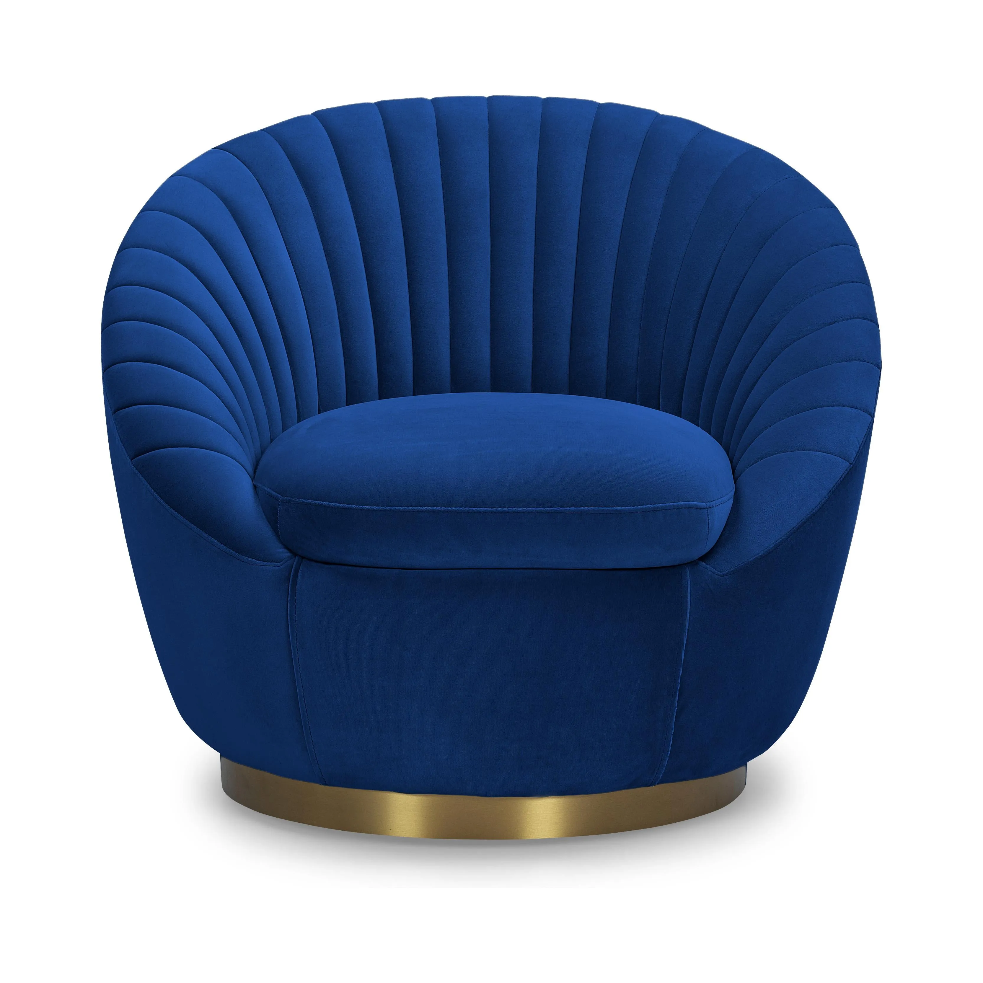 SHELL Velvet Accent Chair