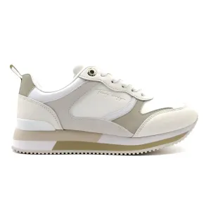 Tommy Hilfiger Essential Signature Runner Trainers Women's - BEG