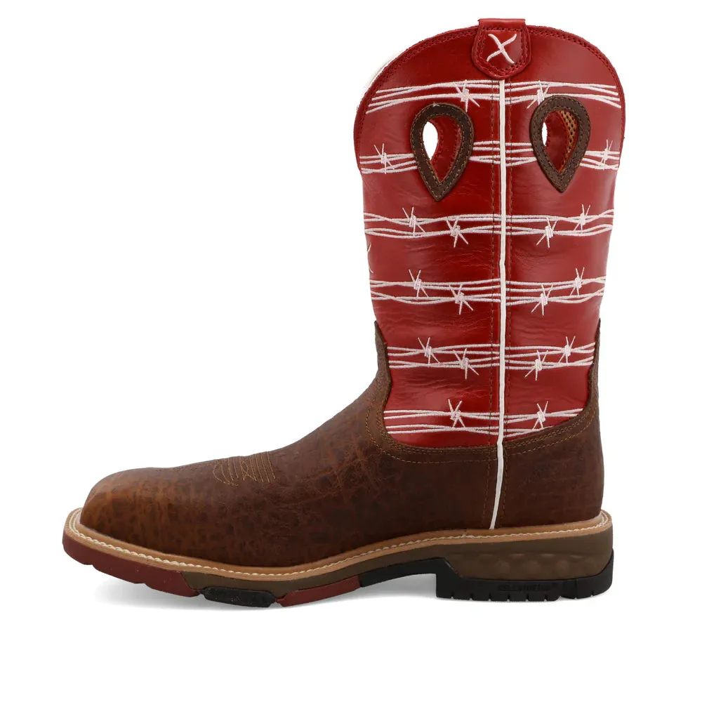 Twisted X® Men's 12" Western Work Boot (MXBNW01)