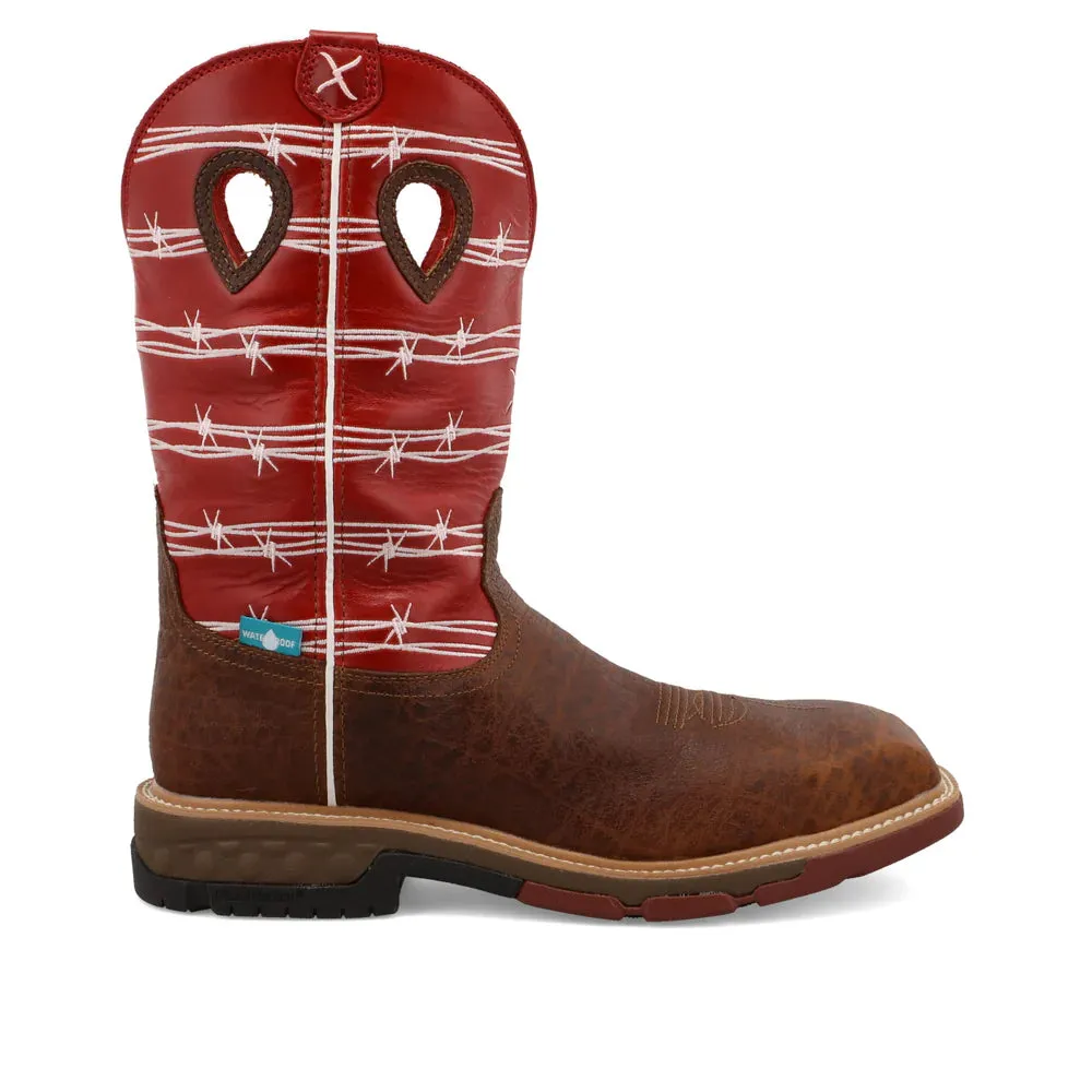 Twisted X® Men's 12" Western Work Boot (MXBNW01)