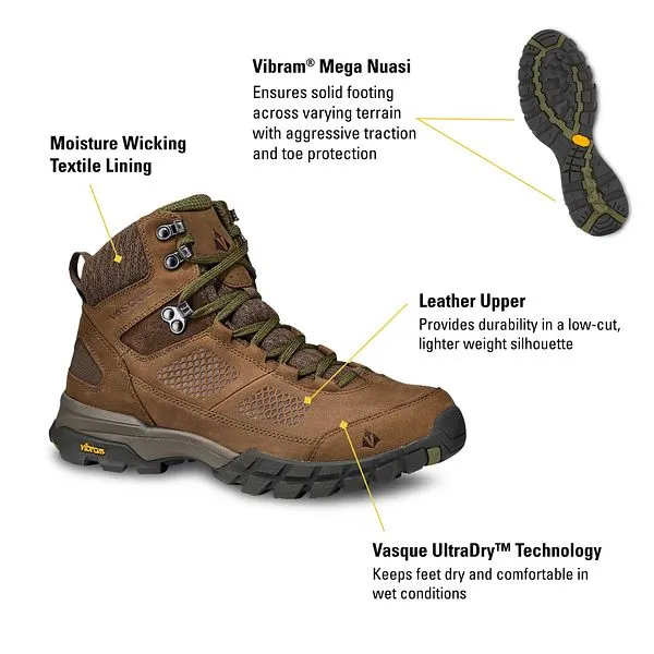 Vasque Men's Talus AT UltraDry Hiking Boots