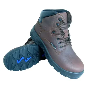 Women's 6" Waterproof Hiking Boots with Lightweight Composite Toe by Genuine Grip