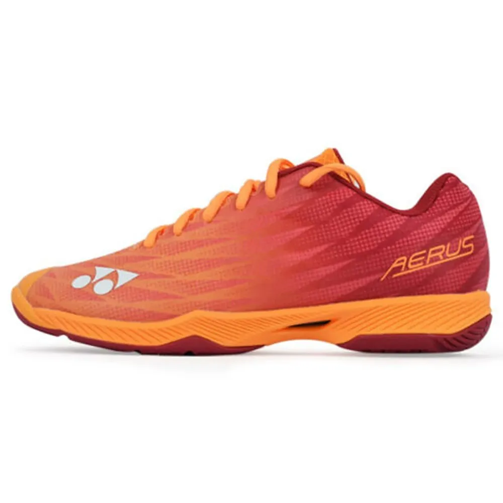 Yonex Men's Power Cushion Aerus Z2 Badminton Shoe - Orange Red