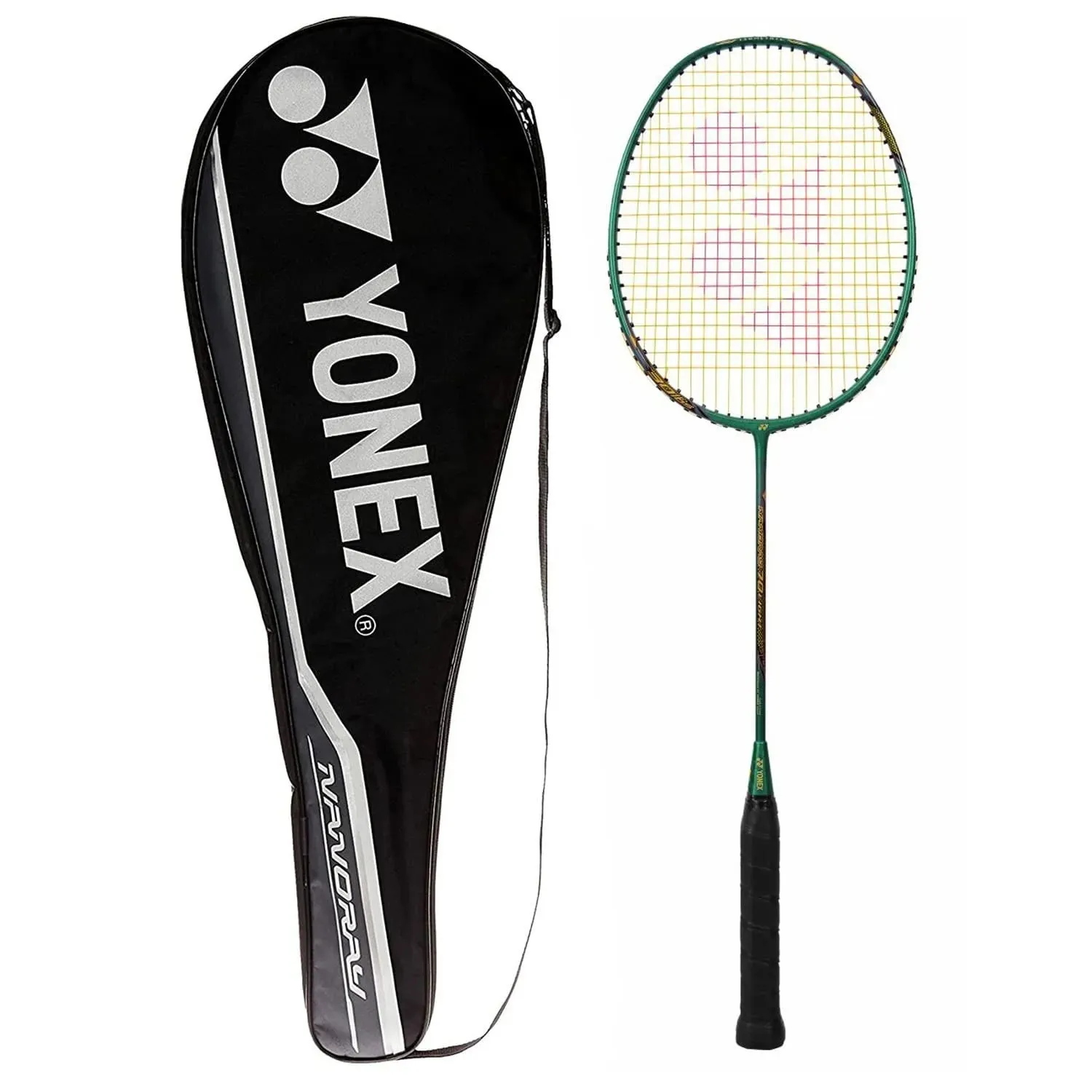 Yonex Nanoray 70 Light Strung Badminton Racket (Green)