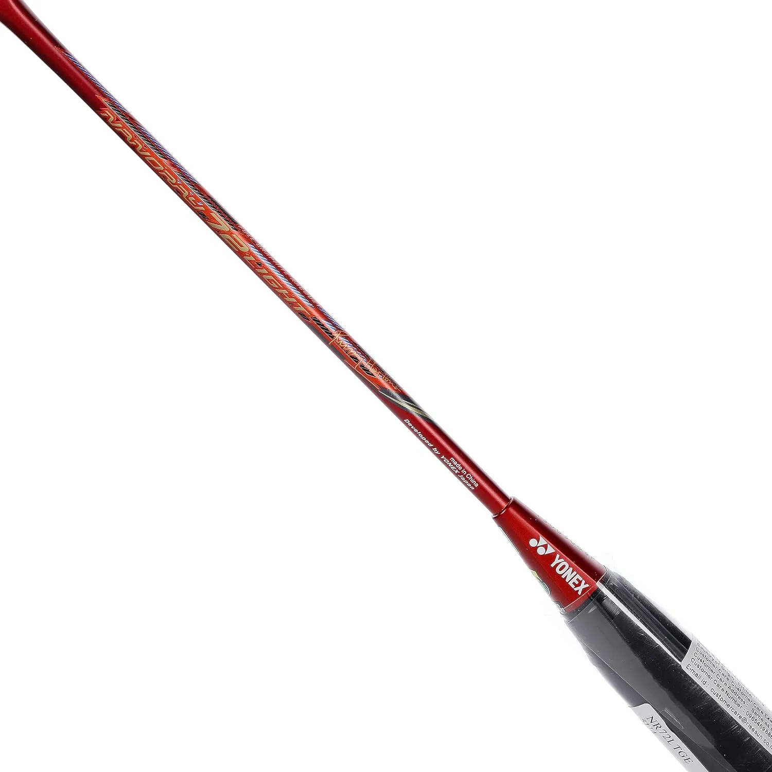 Yonex Nanoray 72 Light Badminton Racket (Drak Red)