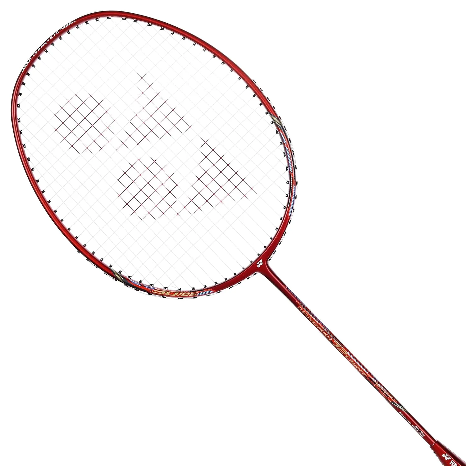 Yonex Nanoray 72 Light Badminton Racket (Drak Red)